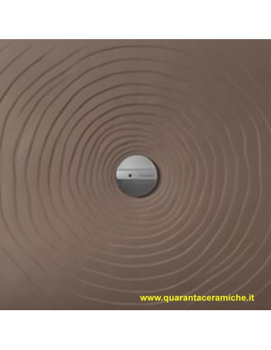 Flaminia piatto doccia water drop 80x140 fango H5,5 cm