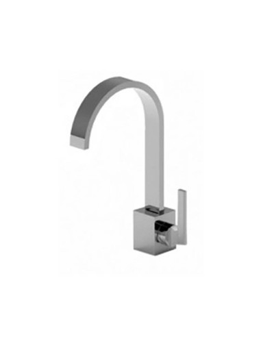 Bongio DOMINO Q Miscelatore lavabo con piletta click-clack