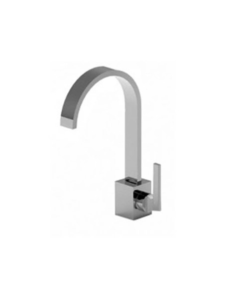 Bongio DOMINO Q Miscelatore lavabo con piletta click-clack