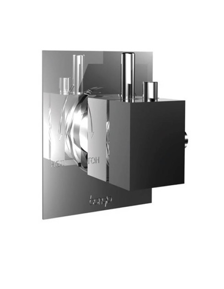 Bongio DOMINO Q Miscelatore termostatico incasso coassiale