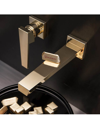 Bongio STELTH Miscelatore lavabo incasso con bocca 160 e da 220 mm