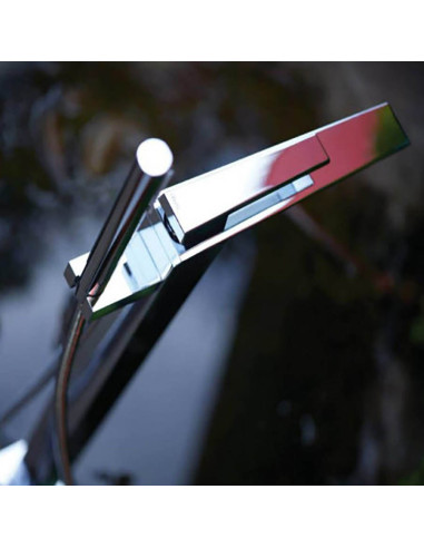 Bongio STELTH Miscelatore vasca da pavimento con set doccia e deviatore