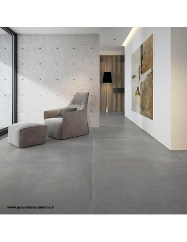 PAVIMENTO MARAZZI GRANDE CONCRETE LOOK GRAPHITE 120X120