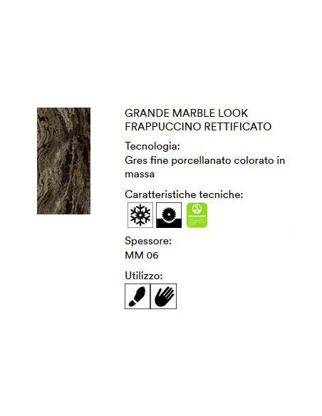 MARAZZI GRANDE MARBLE LOOK FRAPPUCCINO 120X120