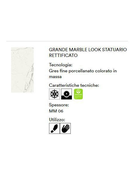 MARAZZI GRANDE MARBLE LOOK STATUARIO 120X120