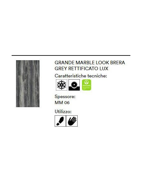 MARAZZI GRANDE MARBLE LOOK BRERA GREY LUX 120X120