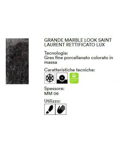 MARAZZI GRANDE MARBLE LOOK SAINT LAURENT LUX 120X120