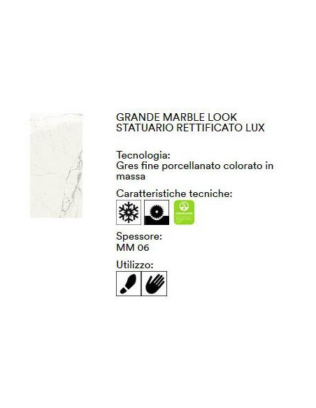 MARAZZI GRANDE MARBLE LOOK STATUARIO LUX 120X120