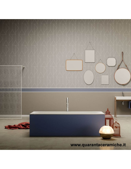 Blubleu Vasca Freestanding Bcollection Sciarada Bicolore