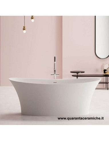 Blubleu Vasca Freestanding Bcollection Madras Bianca