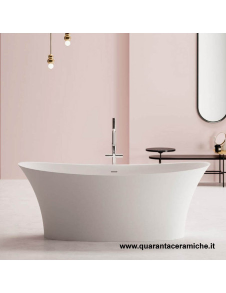 Blubleu Vasca Freestanding Bcollection Madras Bianca