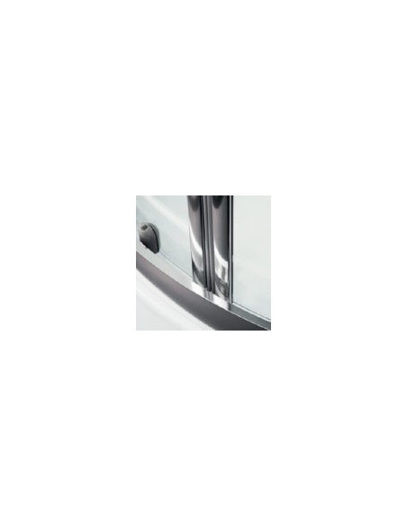 Smeraldo box doccia semicircolare 90x90 cristallo trasparente 6 mm altezza 190 cm