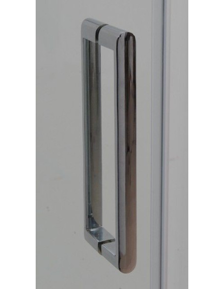 Box doccia Diamante nicchia scorrevole 100 cm trasparente cristallo 8mm altezza 200 cm