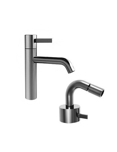 Fantini AF/21 Miscelatore lavabo monoforo cromo/acciaio con cartuccia tradizionale