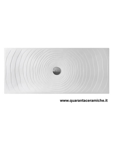 Flaminia piatto doccia water drop  in ceramica H5,5 cm 70x160