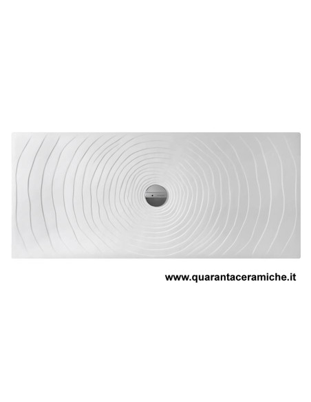 Flaminia piatto doccia water drop  in ceramica H5,5 cm 70x160