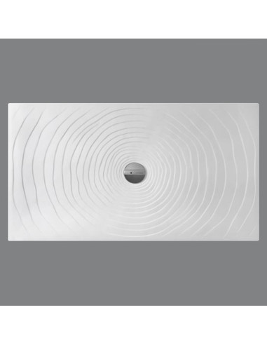 Flaminia piatto doccia water drop  in ceramica H5,5 cm