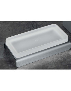 Colombo Serie Over Porta sapone d'appoggio in Acciaio inox