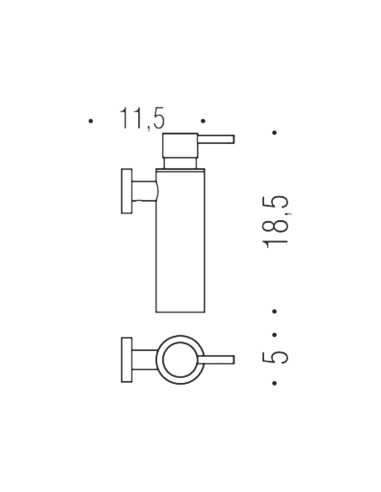 Colombo Serie Plus Spandisapone cromo o nero