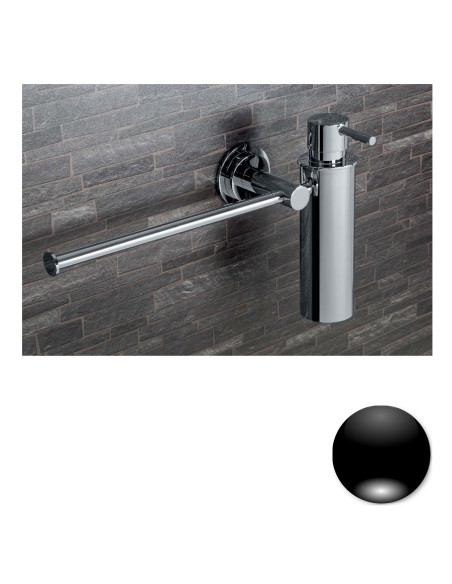 Colombo Serie Plus Spandisapone e Porta salvietta per bidet cromo o nero