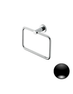 Colombo Serie Plus Porta salvietta ad anello cromo o nero