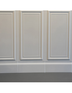 Petracer's 800 Italiano Battiscopa Bianco 16x40 cm