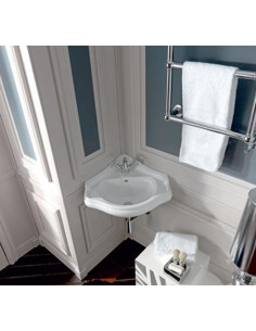 Kerasan Retrò lavabo sospeso ad angolo 41