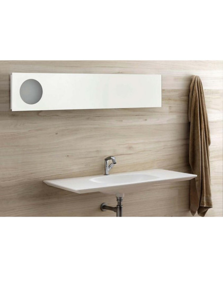 Flaminia Nudaflat 120 lavabo a consolle sospeso