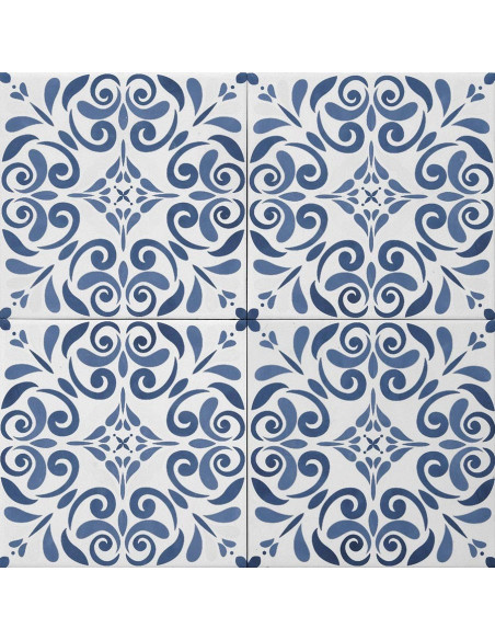 Tonalite Aquarel decoro vega blu 15x15