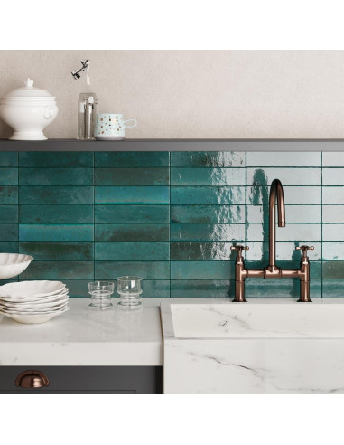 Marazzi Crogiolo Lume Blue 6x24