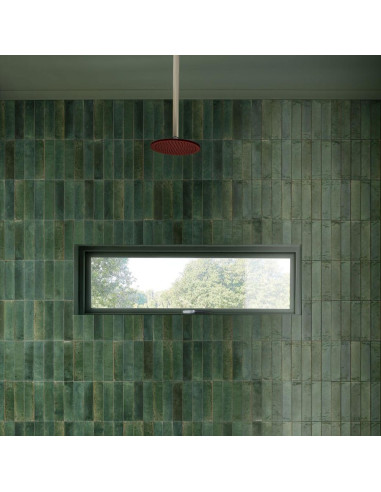 Marazzi Crogiolo Lume Green 6x24