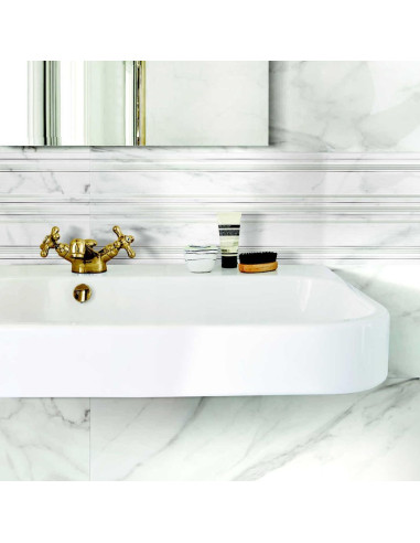 Marazzi Marbleplay Wall White 30x90