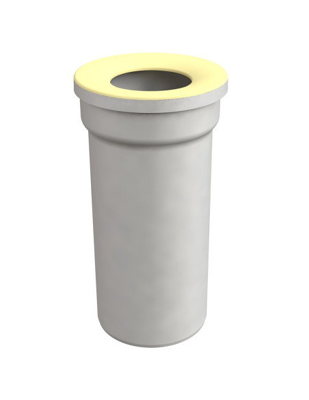 Manicotto diritto per WC 11 cm