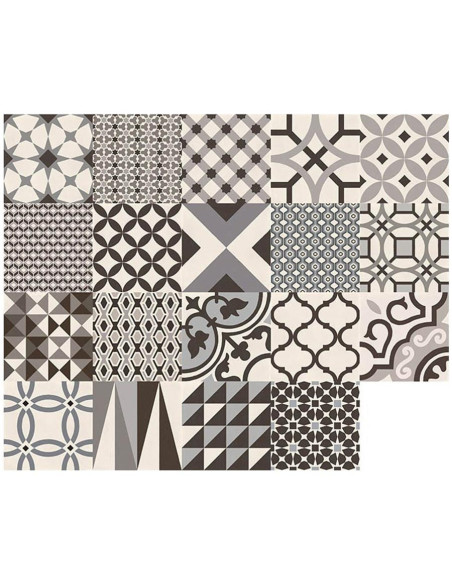 Marazzi D_Segni Decoro Mix Freddo 20x20