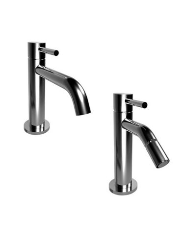 Bongio ON Miscelatore lavabo con piletta in ottone click-clack