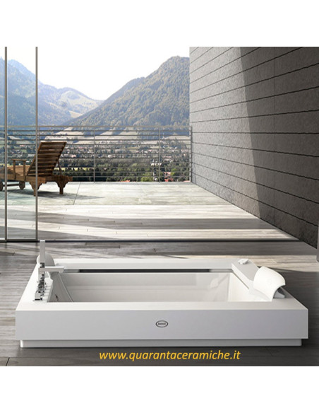 Jacuzzi Vasca idromassaggio Aura Plus Corian 185X155X66H