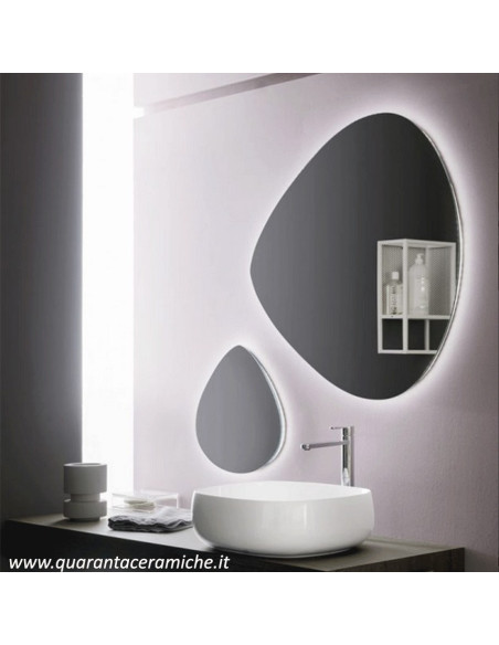 Inka mobile bagno Arbi rovere kuroi L210xP50,5 cm