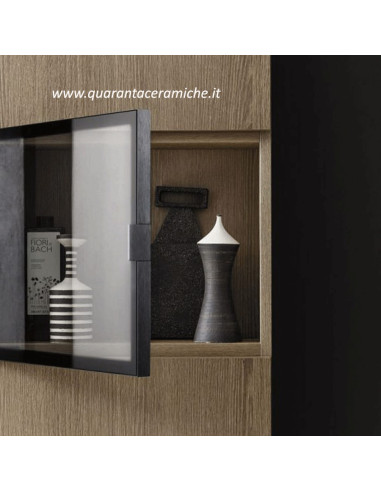 Inka mobile bagno Arbi rovere ki L244xP50,5 cm