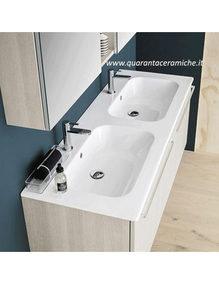 Inka mobile bagno Arbi rovere tranchè naturale L141xP51,5 cm