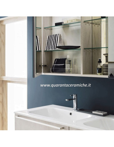 Inka mobile bagno Arbi rovere tranchè naturale L141xP51,5 cm