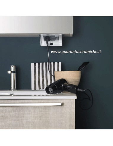 Inka mobile bagno Arbi rovere tranchè naturale L141xP51,5 cm