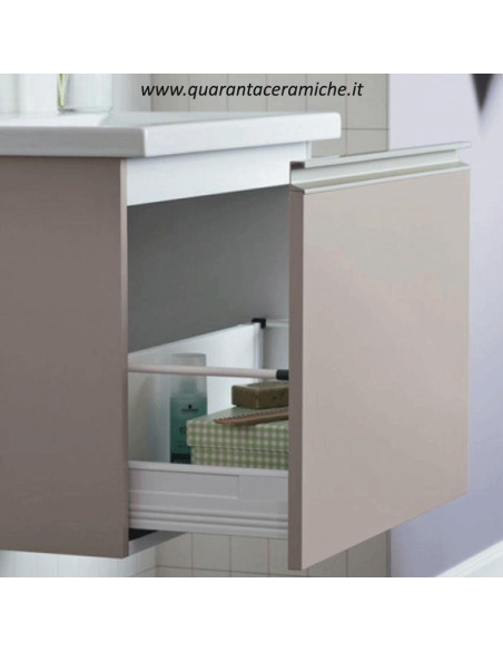 Arbi Home mobile bagno cachemire opaco L60xP45 cm