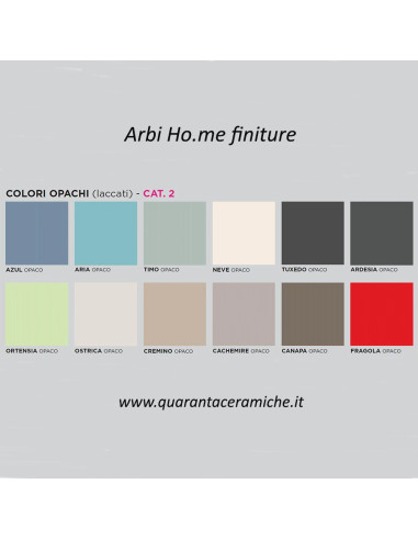 Arbi Home mobile bagno legno nodi L70xP45 cm