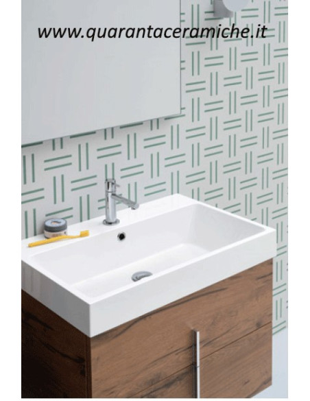 Arbi Home mobile bagno legno nodi L70xP45 cm