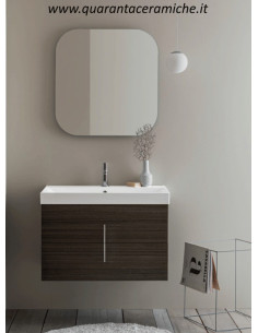 Arbi Home mobile bagno legno magma L80xP45 cm