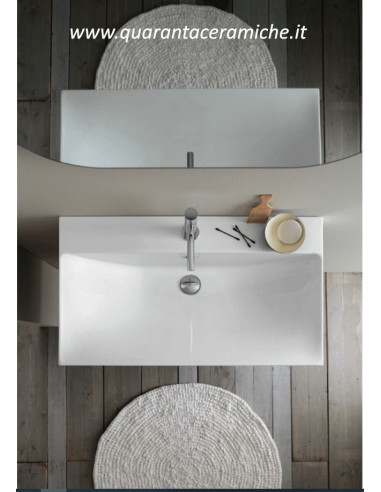 Arbi Home mobile bagno legno magma L80xP45 cm