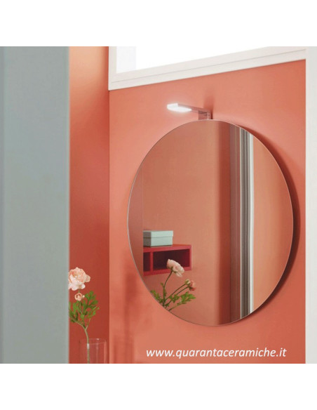 Arbi Home mobile bagno finitura fragola opaco L90xP50 cm