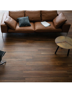 treverkchic noce-italiano 15x120 gres porcellanato colorato in massa e rettificato