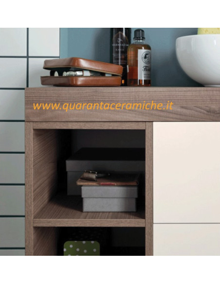 Arbi Ho.me mobile bagno legno pireus e ostrica opaco