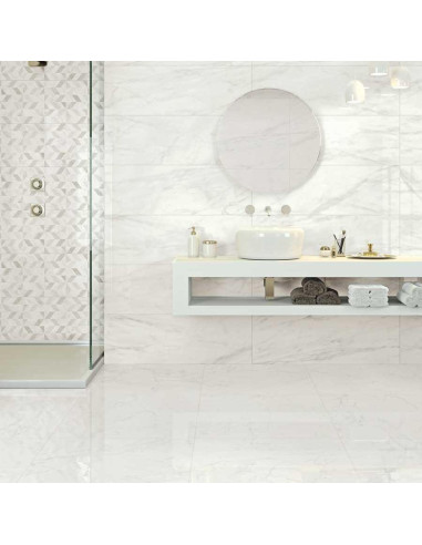 Marazzi Marbleplay White Lucido 58x58